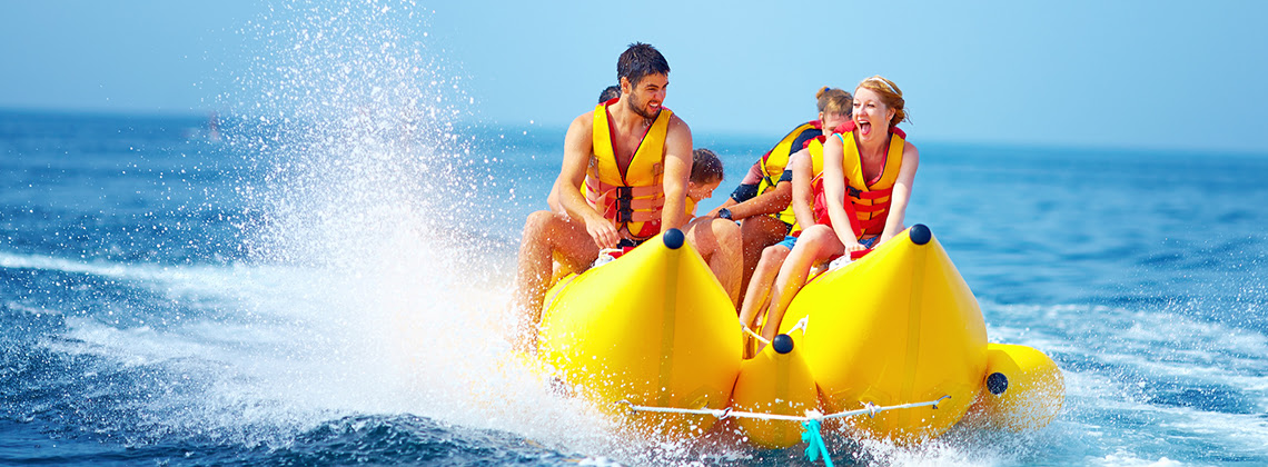 The Banana Boat is the best watersport to ever grazed on the ocean waters