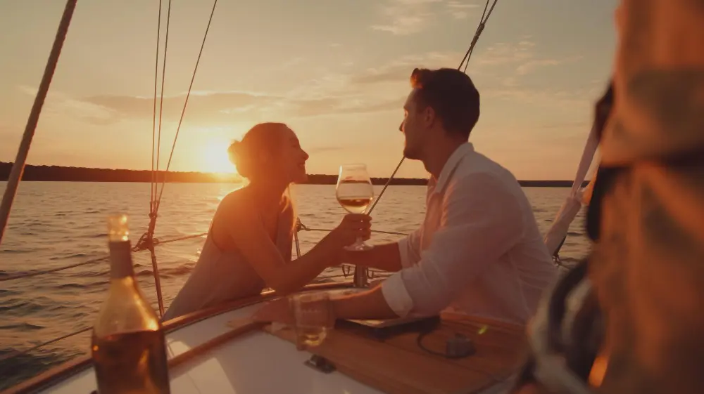 couples-celebrating-on-yacht